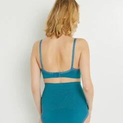 BRASSIERE ALLAITEMENT COTON BLEU -Triumph Soldes 11031501 D