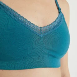 BRASSIERE ALLAITEMENT COTON BLEU -Triumph Soldes 11031501 Z