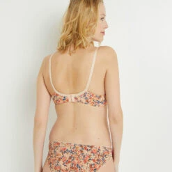 SOUTIEN-GORGE EMBOITANT GROSSESSE IVOIRE/BLEU -Triumph Soldes 11031700 D