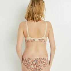 SOUTIEN-GORGE AMPLI ALLAITEMENT IVOIRE/BLEU -Triumph Soldes 11031800 D