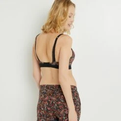 SOUTIEN-GORGE ALLAITEMENT NOIR/BLEU -Triumph Soldes 11031901 D