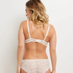 SOUTIEN-GORGE AMPLI FOULARD ECRU -Triumph Soldes 11145700 D