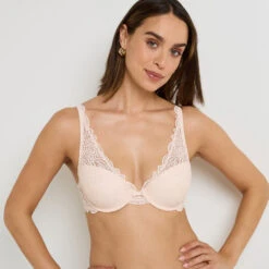 SOUTIEN-GORGE AMPLI FOULARD POUDRE -Triumph Soldes 11145702 M