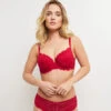 SOUTIEN-GORGE AMPLI EMBOITANT ROUGE -Triumph Soldes 11187004 F