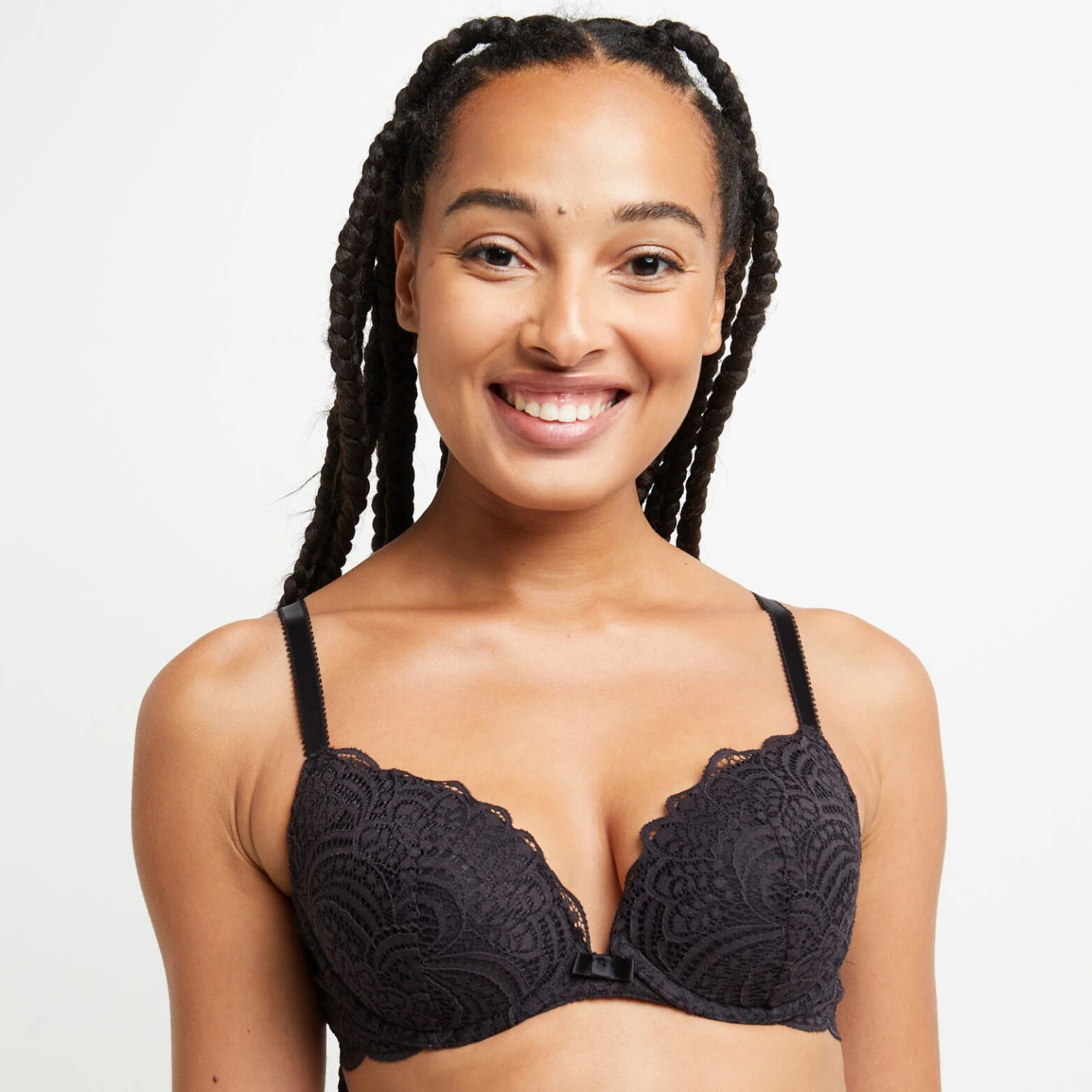 SOUTIEN-GORGE PUSH NOIR 4 SOUTIEN-GORGE PUSH NOIR – Image 2