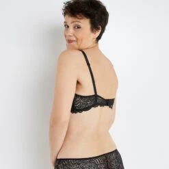 SOUTIEN-GORGE FOULARD POST-OP NOIR 9 SOUTIEN-GORGE FOULARD POST-OP NOIR -Triumph Soldes 11212202 D