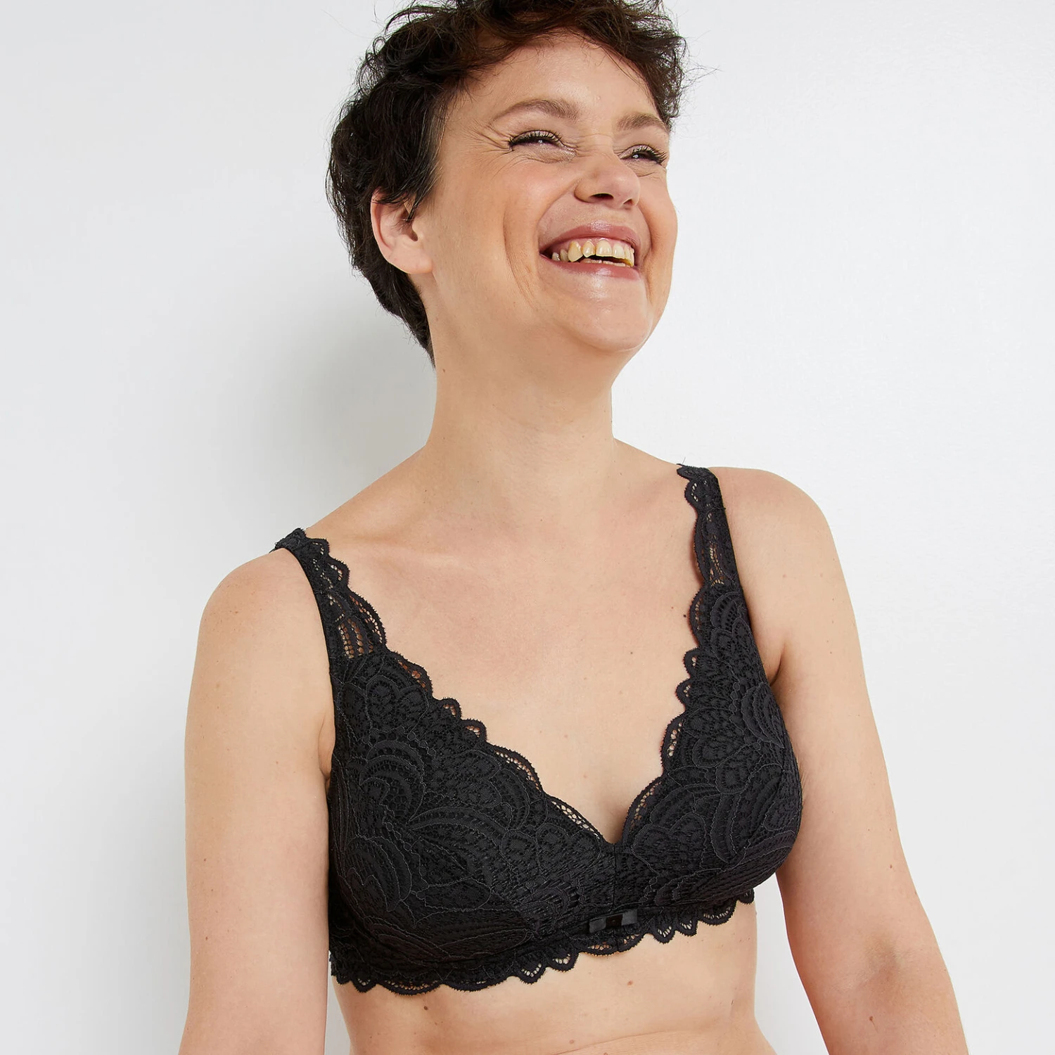 SOUTIEN-GORGE FOULARD POST-OP NOIR 4 SOUTIEN-GORGE FOULARD POST-OP NOIR – Image 2