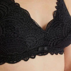 SOUTIEN-GORGE FOULARD POST-OP NOIR 8 SOUTIEN-GORGE FOULARD POST-OP NOIR -Triumph Soldes 11212202 Z