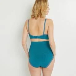 CULOTTE TAILLE HAUTE GROSSESSE BLEU -Triumph Soldes 11248001 D
