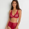SOUTIEN-GORGE AMPLIFORME FOULARD ROUGE -Triumph Soldes 11249802 F