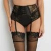 SERRE-TAILLE DENTELLE NOIR 1 SERRE-TAILLE DENTELLE NOIR -Triumph Soldes 11250300 F