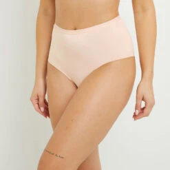 CULOTTE TAILLE HAUTE MICROFIBR NATUREL