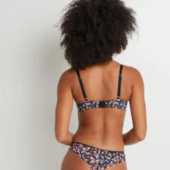 SOUTIEN-GORGE PUSH UP NOIR/ROSE -Triumph Soldes 11286202 D