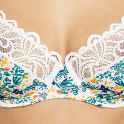 SOUTIEN-GORGE EMBOITANT BLANC/VERT -Triumph Soldes 11286306 Z