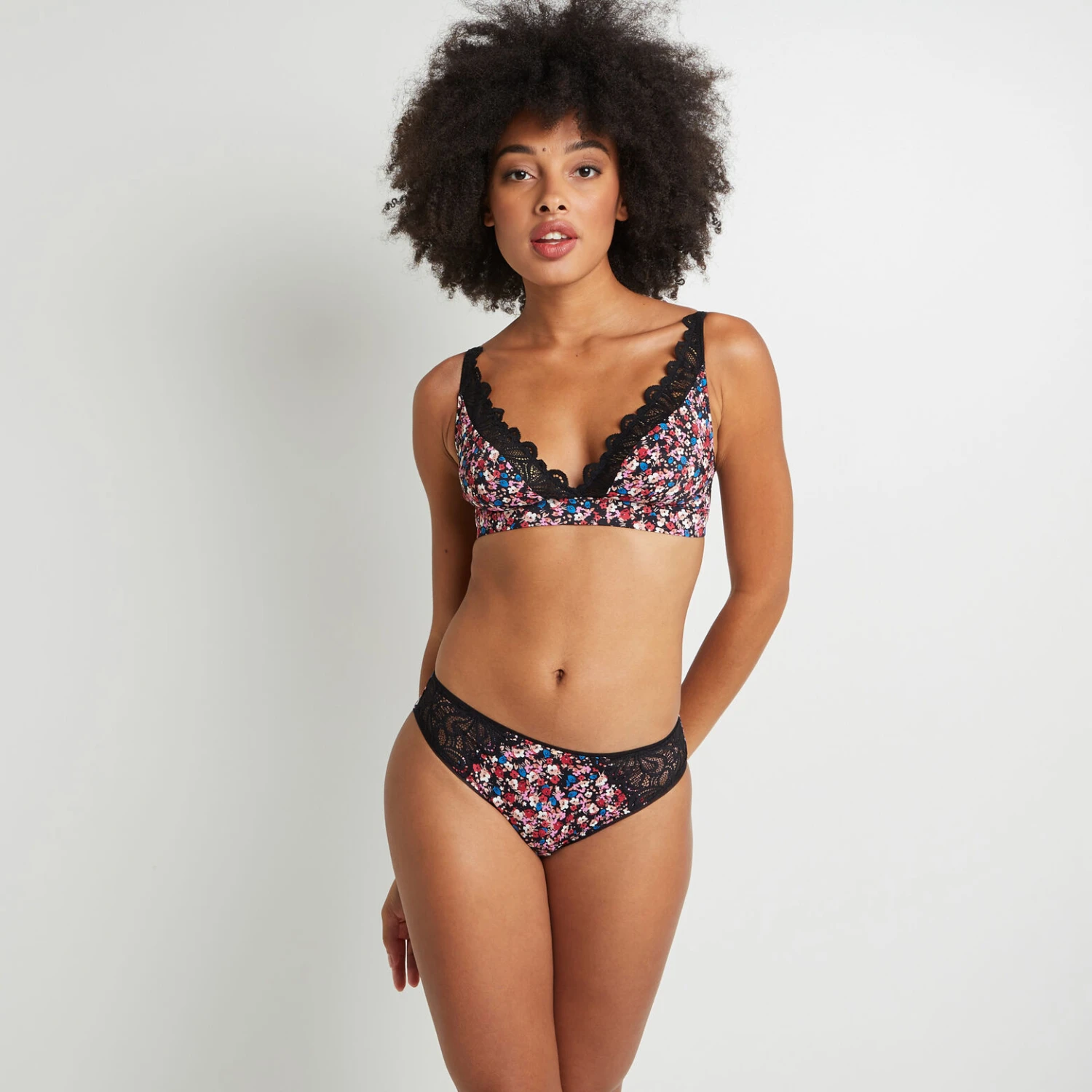 CULOTTE NOIR/ROSE 5 CULOTTE NOIR/ROSE – Image 3