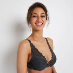 SOUTIEN-GORGE AMPLI FOULARD ANTHRACITE -Triumph Soldes 11290902 M