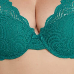 SOUTIEN-GORGE AMPLI FOULARD VERT 8 SOUTIEN-GORGE AMPLI FOULARD VERT -Triumph Soldes 11290903 Z