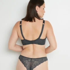 SOUTIEN-GORGE GRANDS BONNETS ANTHRACITE -Triumph Soldes 11291102 D