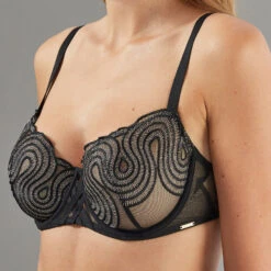 SOUTIEN-GORGE BALCONNET NOIR/ARGENT -Triumph Soldes 11296700 Z