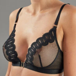 SOUTIEN-GORGE SANS ARMATURE NOIR -Triumph Soldes 11297100 Z