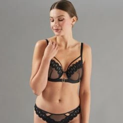 SOUTIEN-GORGE EMBOITANT NOIR