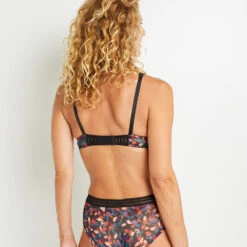 SOUTIEN-GORGE FOULARD NOIR/ROSE -Triumph Soldes 11302400 D