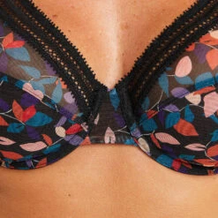 SOUTIEN-GORGE FOULARD NOIR/ROSE -Triumph Soldes 11302400 Z