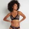 SOUTIEN-GORGE SANS ARMATURES NOIR/ROSE 2 SOUTIEN-GORGE SANS ARMATURES NOIR/ROSE -Triumph Soldes 11302500 F