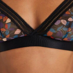 SOUTIEN-GORGE SANS ARMATURES NOIR/ROSE -Triumph Soldes 11302500 Z