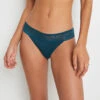TANGA DENTELLE PETROLE -Triumph Soldes 11303400 F