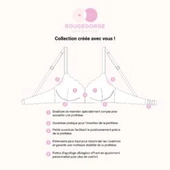 SOUTIEN-GORGE AMPLIFORME POSTOP ECRU 8 SOUTIEN-GORGE AMPLIFORME POSTOP ECRU -Triumph Soldes 11309200 Z