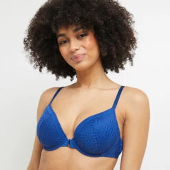 SOUTIEN-GORGE AMPLIFORME PLUNGE BLEU 7 SOUTIEN-GORGE AMPLIFORME PLUNGE BLEU -Triumph Soldes 11311000 M