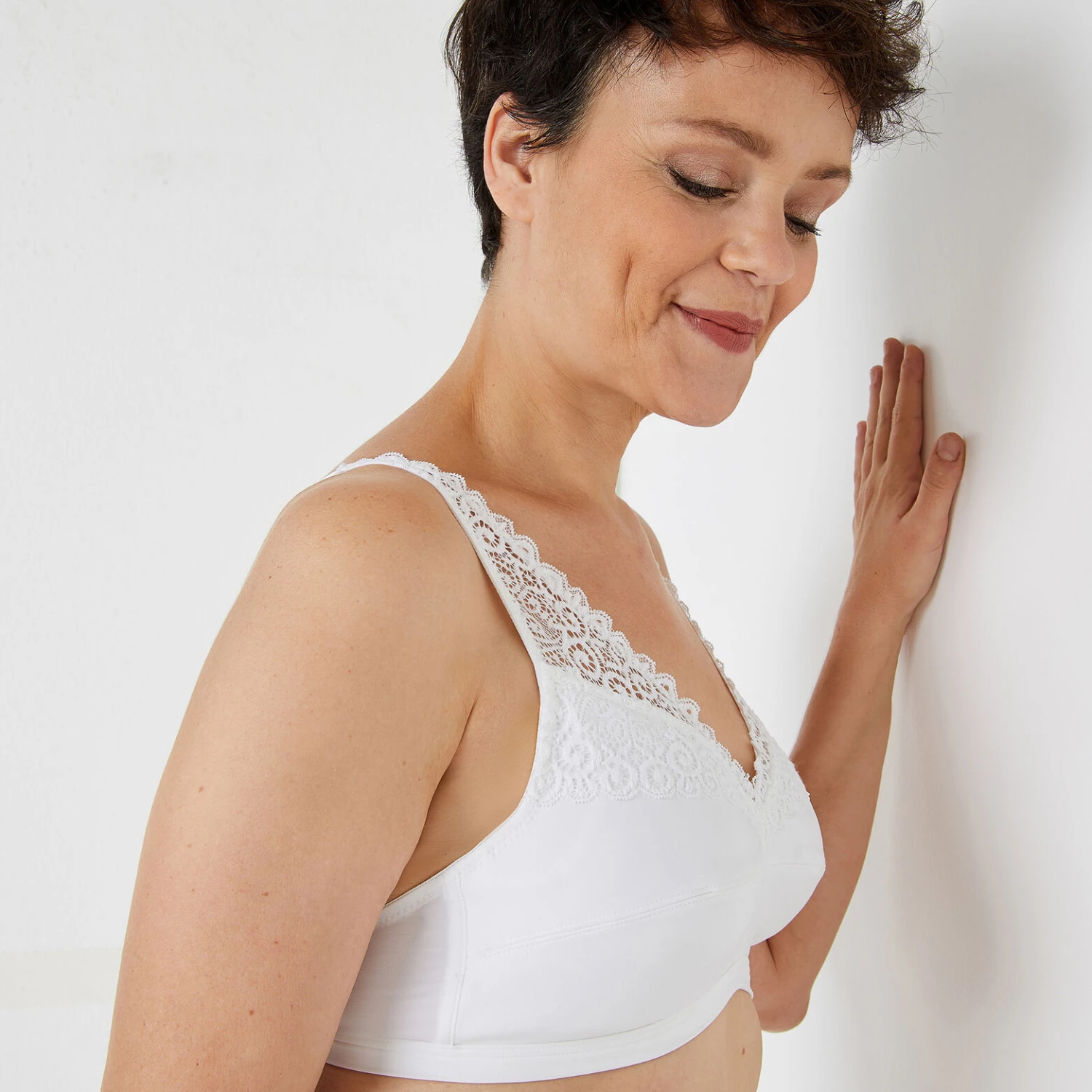 SOUTIEN-GORGE POST OPERATOIRE BLANC 4 SOUTIEN-GORGE POST OPERATOIRE BLANC – Image 2