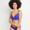 SOUTIEN-GORGE SANS ARMATURES VIOLET -Triumph Soldes 20003900 F