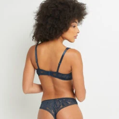 Bianca SOUTIEN-GORGE PUSH UP DENTELLE PETROLE -Triumph Soldes 20006300 D