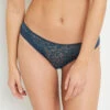 TANGA DENTELLE MULTICO BLEU -Triumph Soldes 20009700 F
