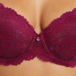 SOUTIEN-GORGE AMPLIFORME EMBOITANT BORDEAUX -Triumph Soldes 20013600 Z