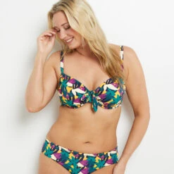 MAILLOT DE BAIN EMBOITANT MULTICO ROSE -Triumph Soldes 20015800 C