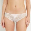 CULOTTE DENTELLE BLANC -Triumph Soldes 20016600 F
