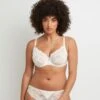 SOUTIEN-GORGE EMBOITANT DENTELLE BLANC -Triumph Soldes 20017300 F