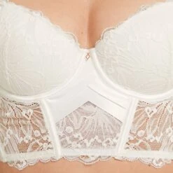 SOUTIEN-GORGE BUSTIER DOS NU BLANC -Triumph Soldes 20017700 Z