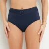 MAILLOT DE BAIN CULOTTE HAUTE MARINE -Triumph Soldes 20018800 F