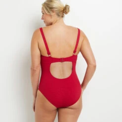 Lotus MAILLOT DE BAIN 1PC GRANDS BONNETS ROUGE -Triumph Soldes 20021901 D gt