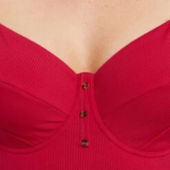 Lotus MAILLOT DE BAIN 1PC GRANDS BONNETS ROUGE -Triumph Soldes 20021901 Z gt