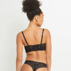 SOUTIEN-GORGE PUSH UP DENTELLE NOIR 9 SOUTIEN-GORGE PUSH UP DENTELLE NOIR -Triumph Soldes 20023000 D