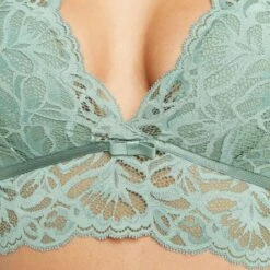 SOUTIEN-GORGE SANS ARMATURES Vert Clair -Triumph Soldes 20023300 Z
