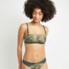 SOUTIEN-GORGE BRASSIERE TULLE VERT FONCE -Triumph Soldes 20024000 F