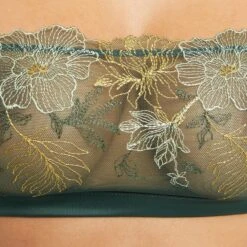 SOUTIEN-GORGE BRASSIERE TULLE VERT FONCE 8 SOUTIEN-GORGE BRASSIERE TULLE VERT FONCE -Triumph Soldes 20024000 Z