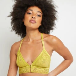 SOUTIEN-GORGE SANS ARMATURES JAUNE 7 SOUTIEN-GORGE SANS ARMATURES JAUNE -Triumph Soldes 20024700 M