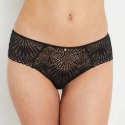 SHORTY DENTELLE NOIR